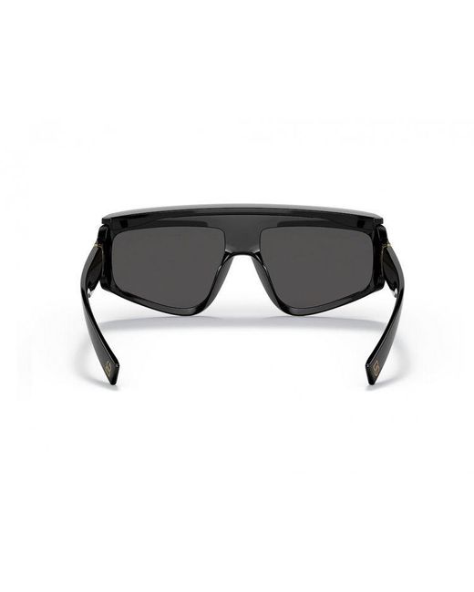 Dolce & Gabbana Gray Eyewear Rectangular Frame Sunglasses for men