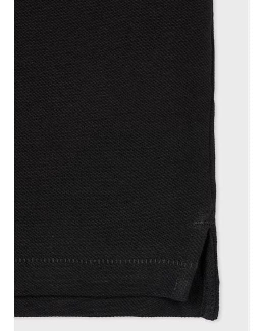 Paul Smith Black Ps Paul Smith Zebra Logo Polo Shirt for men