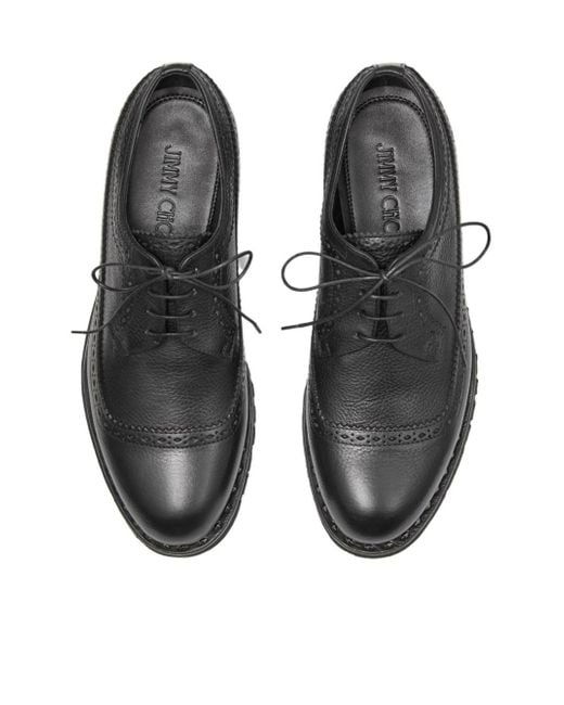 Jimmy Choo Black Diamond Derby for men