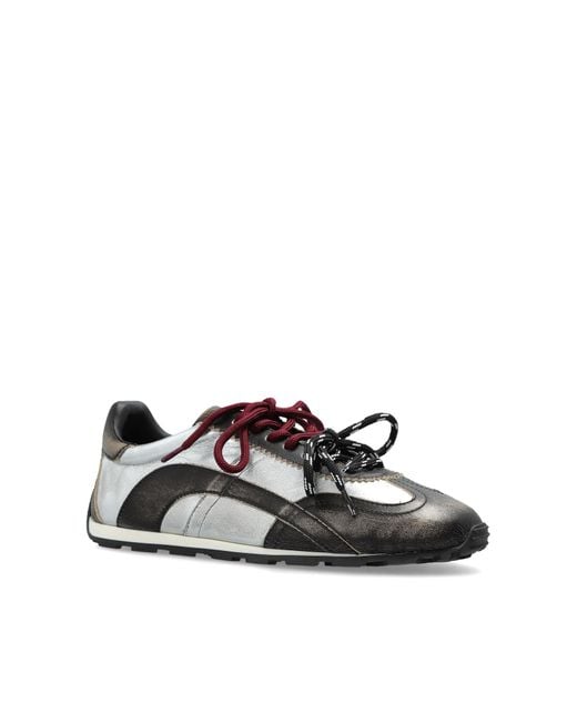 DSquared² Black Lace-Up Sneakers