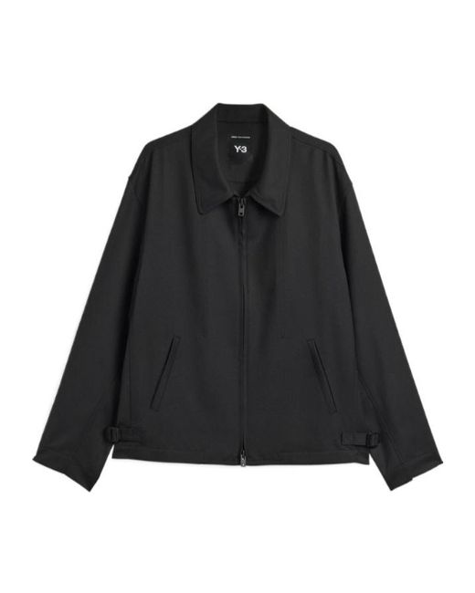 Y-3 Black Refined Blouson for men