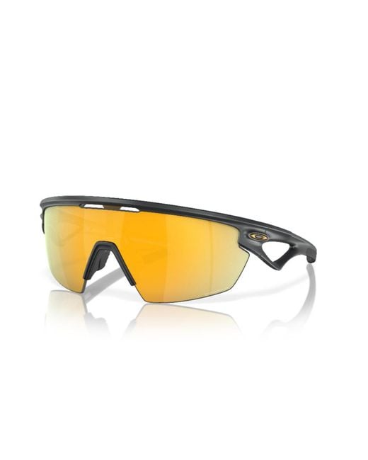 Oakley Metallic Sphaera Shield Frame Sunglasses for men