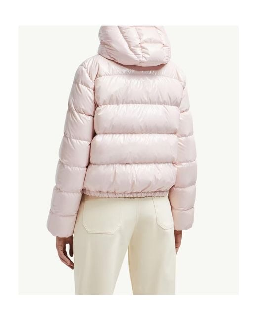 Moncler Natural Long-Sleeved Down Jacket