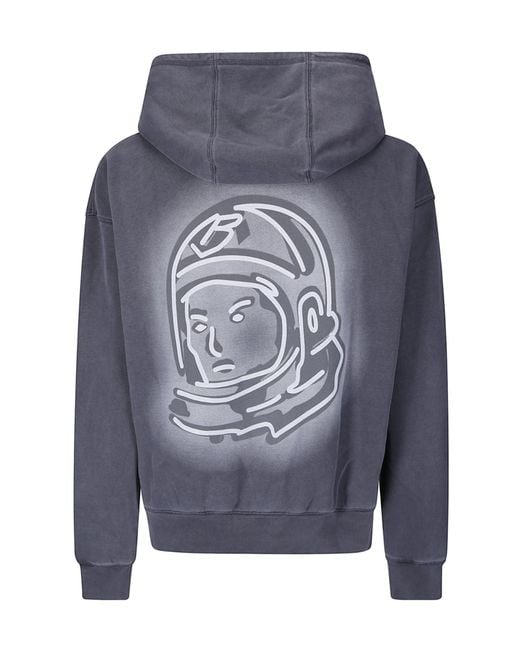 BBCICECREAM Blue Spray Astro Oversized Hoodie for men