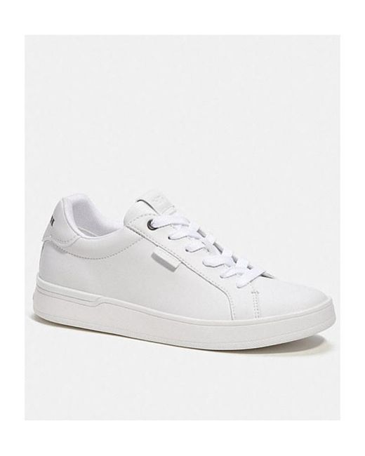 COACH White Non Tech Athletic Lowline Low Top Sneaker