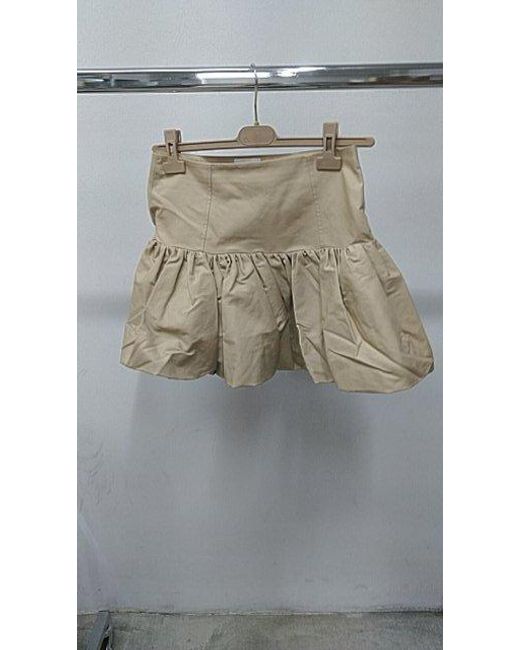 Ganni Natural Skirt