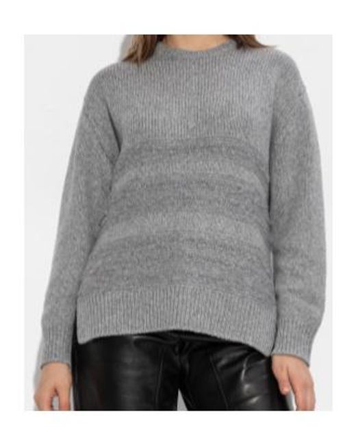 Fabiana Filippi Gray Knitted Jumper