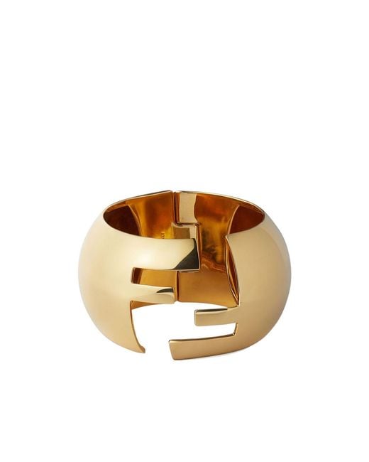 Fendi Metallic Colored Bracelet