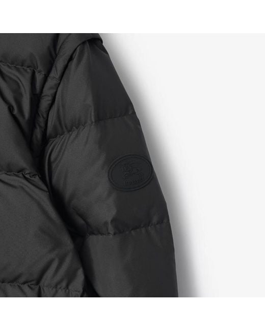 Burberry Black Detachable Sleeve Puffer Jacket for men