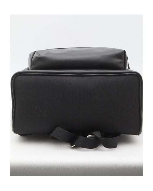 Saint Laurent Black City Zip-Up Backpack for men