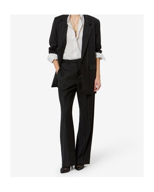 Isabel Marant Black Nerix Wool Jacket