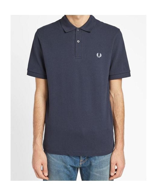 Fred Perry Blue M3 Piqué Polo Shirt for men