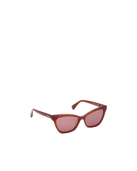 Max Mara Pink Cat-Eye Frame Sunglasses