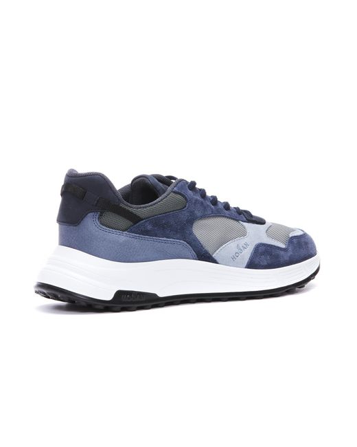 Hogan Blue Hyperlight Lace-Up Sneakers for men