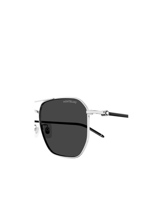 Montblanc Multicolor Eyewear Square Frame Sunglasses for men