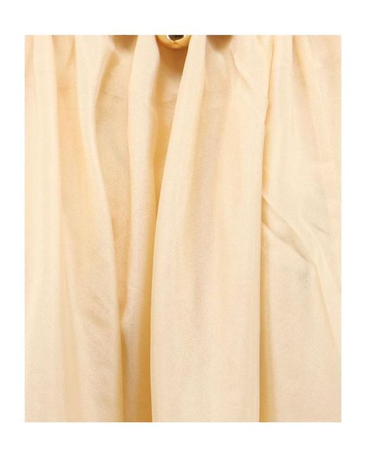 Zimmermann Natural Pleated Skirt