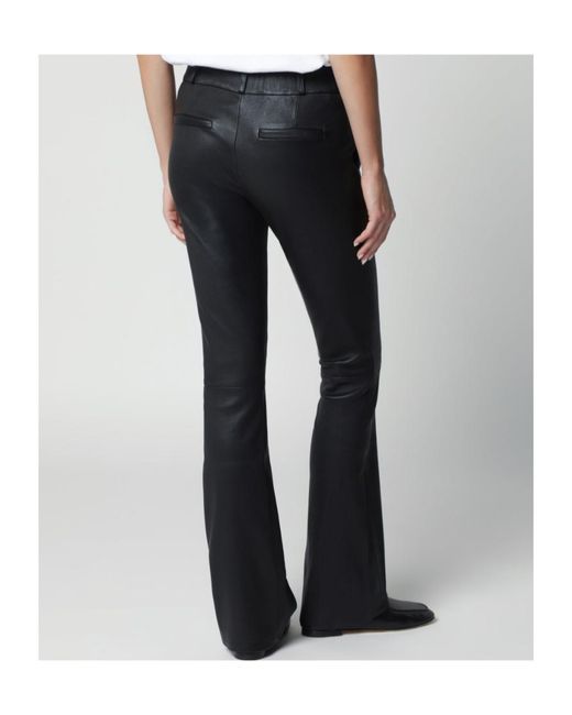 Arma Black Lucia Leather Pants