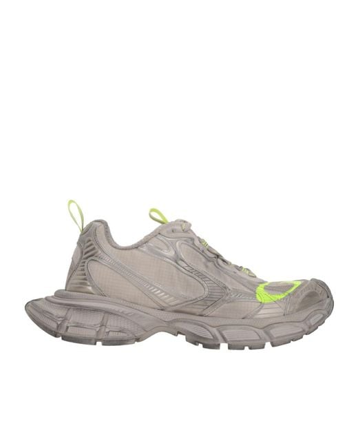 Balenciaga Gray 3Xl Used-Effect Sneakers for men