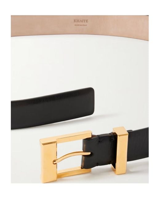 Khaite White Manhattan Belt