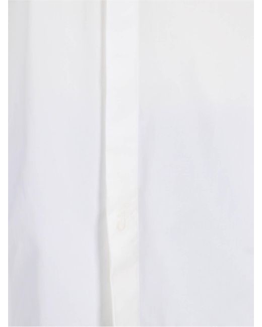Jil Sander White Regular Fitted Buttoned Shirt for men