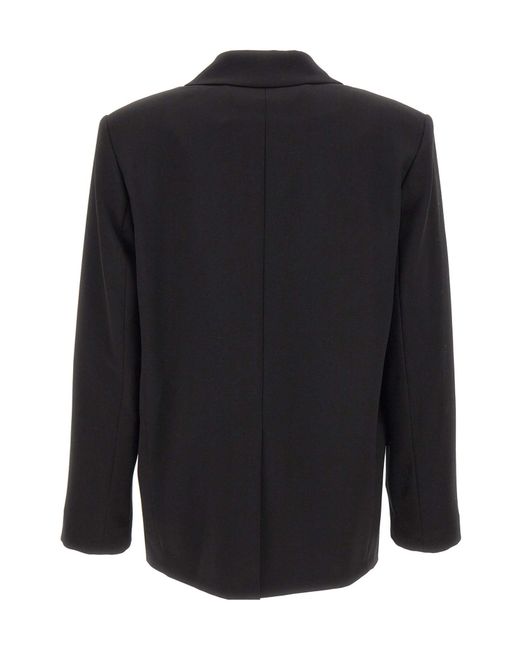 Kaos Blue Single-Breasted Blazer