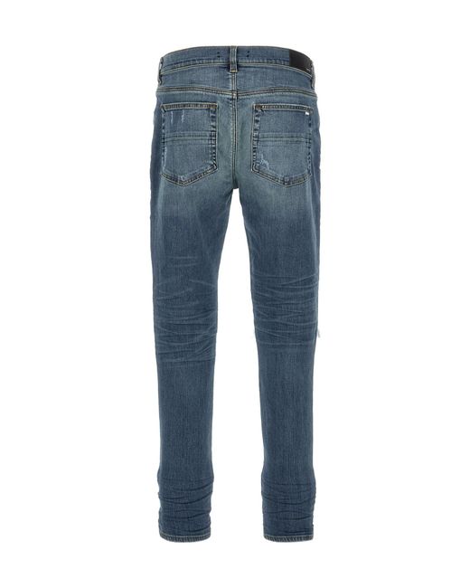 Amiri Blue Belt-Loop Jeans for men