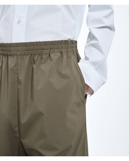 Bottega Veneta Gray Technical Shorts for men