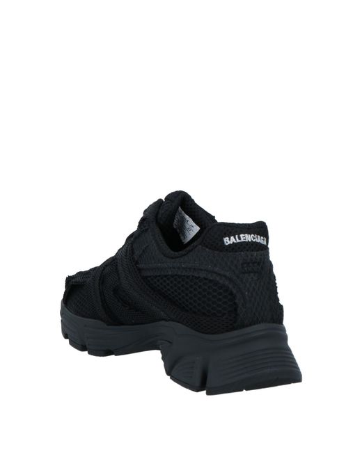 Balenciaga Black Minimalist Low-Top Casual Shoes