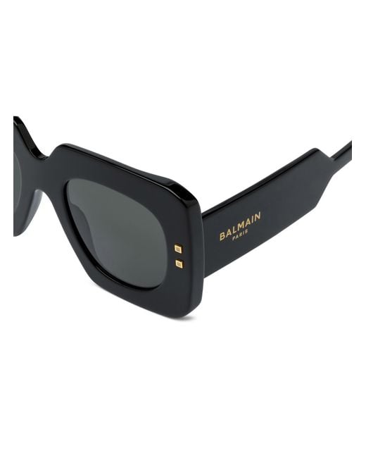 Balmain Black B-Bold Sunglasses