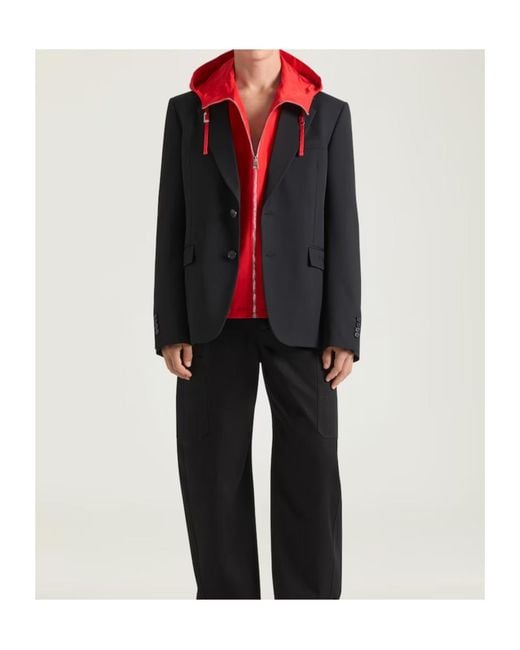 Givenchy Black Single-Breasted Regular Jacket for men