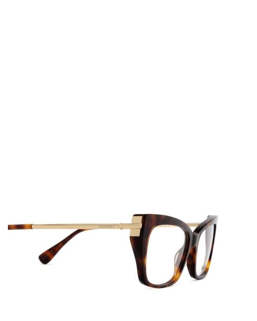 Max Mara White Cat-Eye Glasses