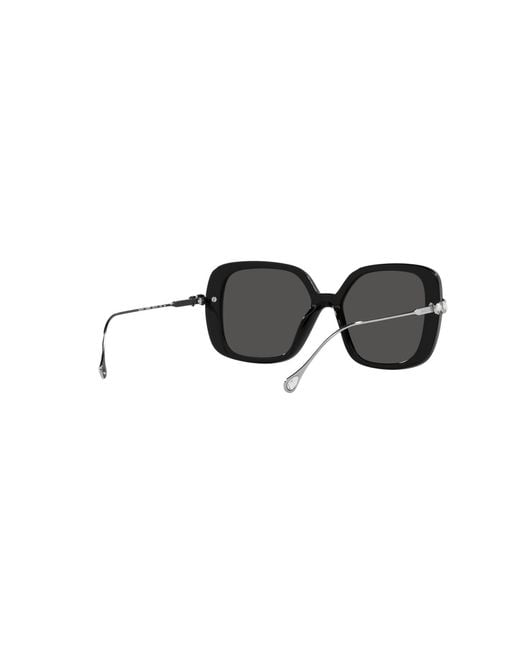 Swarovski Multicolor Oversized Square Frame Sunglasses