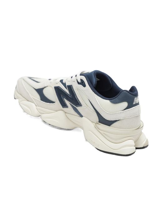 New Balance Blue 9060 Panelled Sneakers for men