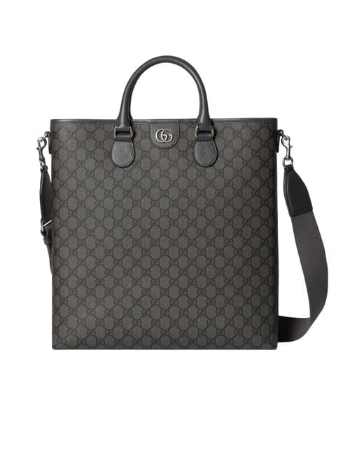 Gucci Black Ophidia Medium Tote Bag for men