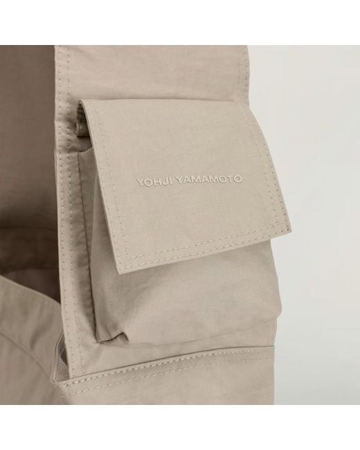 Y-3 Gray Newspaper Bag