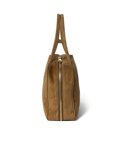 Miu Miu Brown Suede Beau Bag