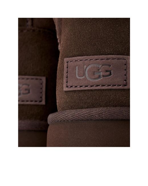 Ugg Brown Classic Mini Ii Shearling Boots