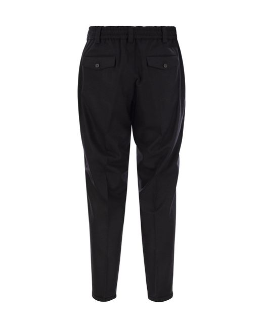 Pt Pantaloni Black Pt Torino The Rebel Stretch Pants for men