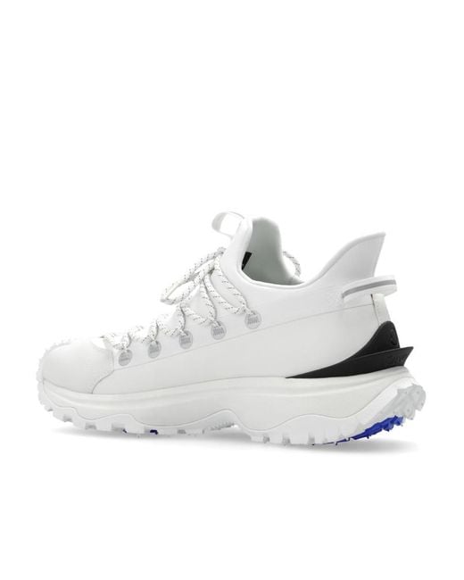 Moncler White Trailgrip Lite2 Low-Top Sneakers for men