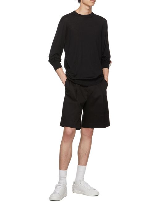 Golden Goose Deluxe Brand Black Long-Sleeved Jumper for men