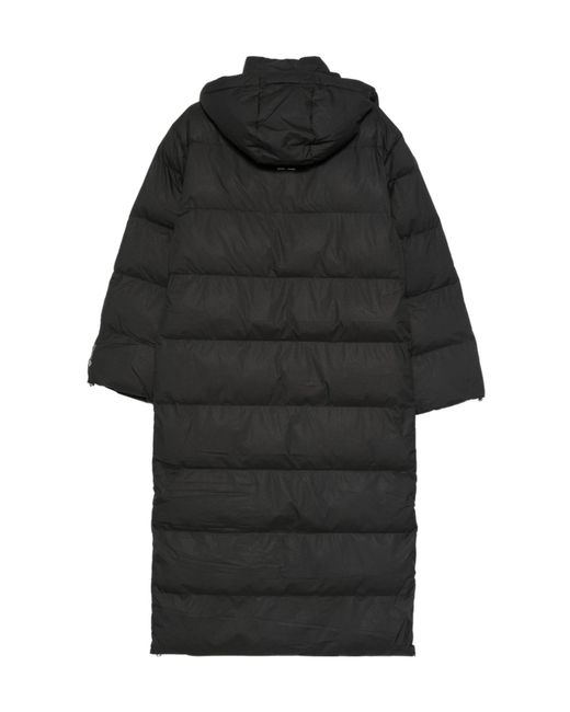 Samsøe & Samsøe Black Padded Parka Coat