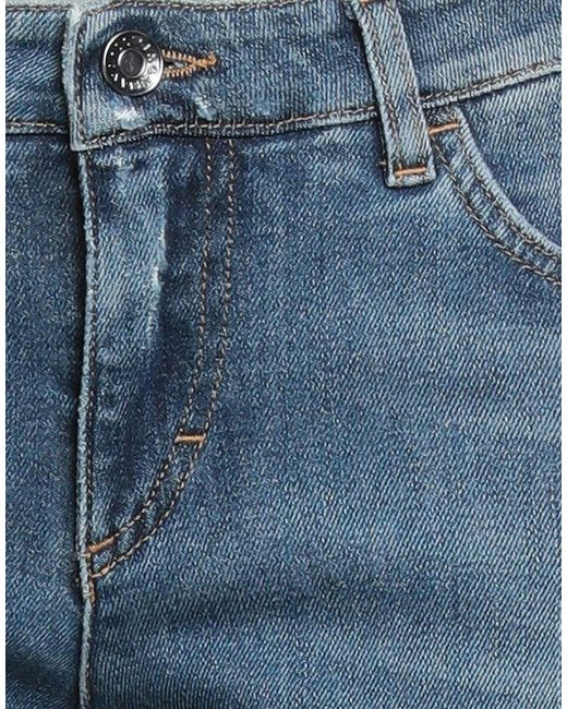 Dolce & Gabbana Blue Mid- Slim-Fit Jeans
