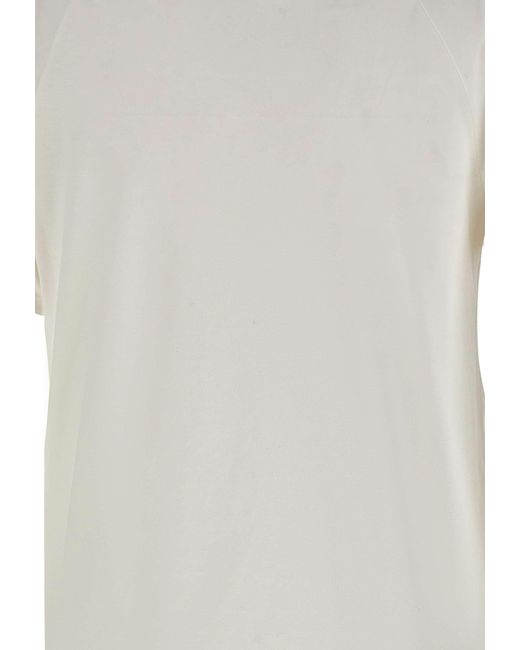 MM6 by Maison Margiela White Crew-Neck T-Shirt