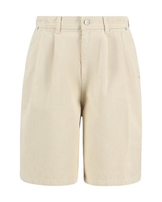 Barbour Natural Logo Patch Shorts
