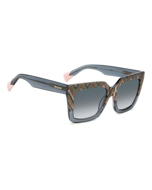 Missoni Multicolor Logo Detail Sunglasses