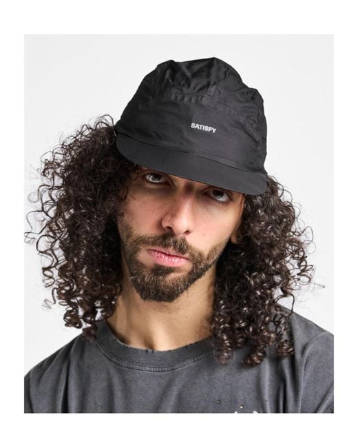 Satisfy Blue Adjustable Brim Hat for men