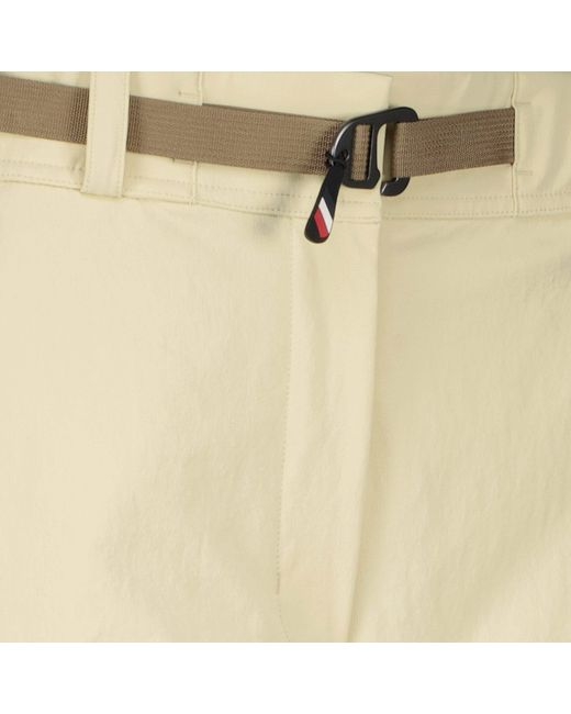 Moncler Natural Grenoble Belted Pants