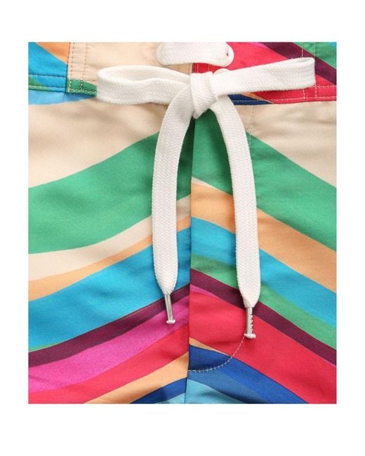 RED Valentino Multicolor Printed Pattern Shorts