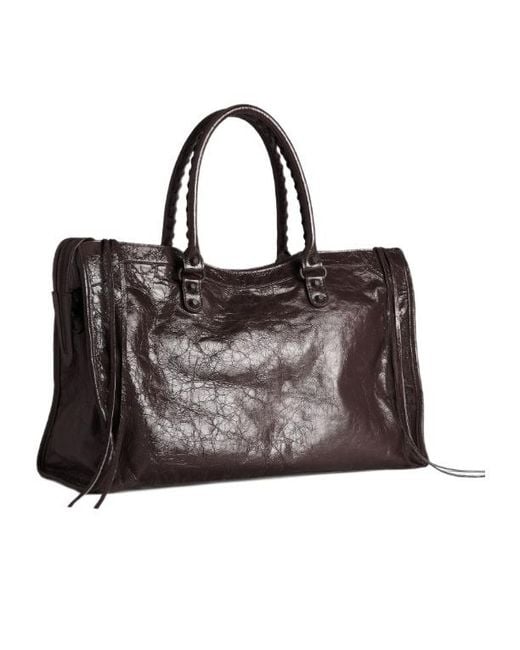 Balenciaga Black Le City Bag Large