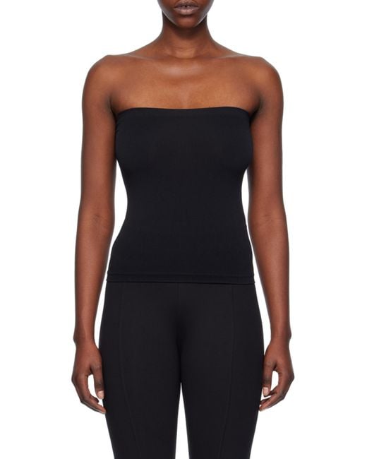 Wolford Black Fatal Strapless Top